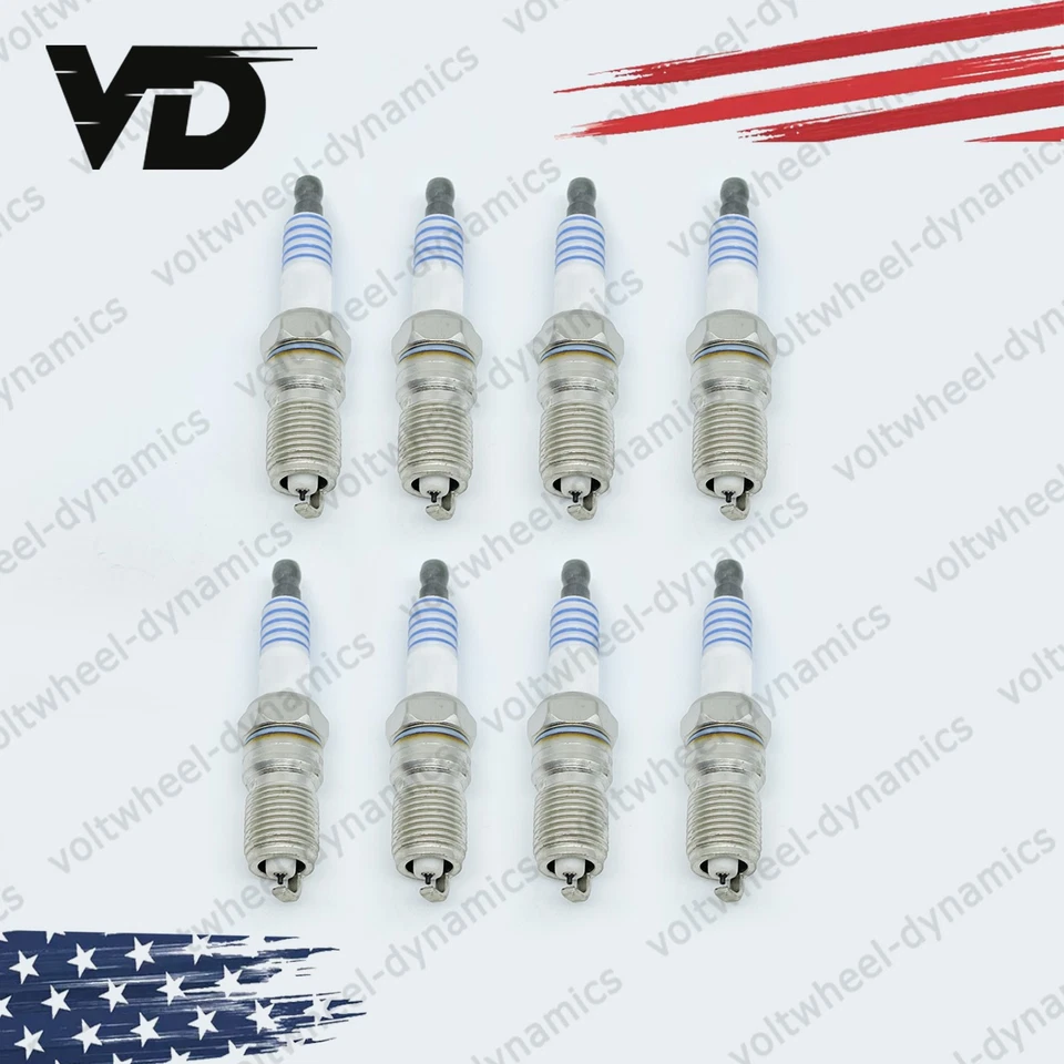 8pcs Motorcraft SP-493 Platinum Spark Plugs AGSF32PM For Ford 4.6L 5.4L V8 - Imagem 2 de 4