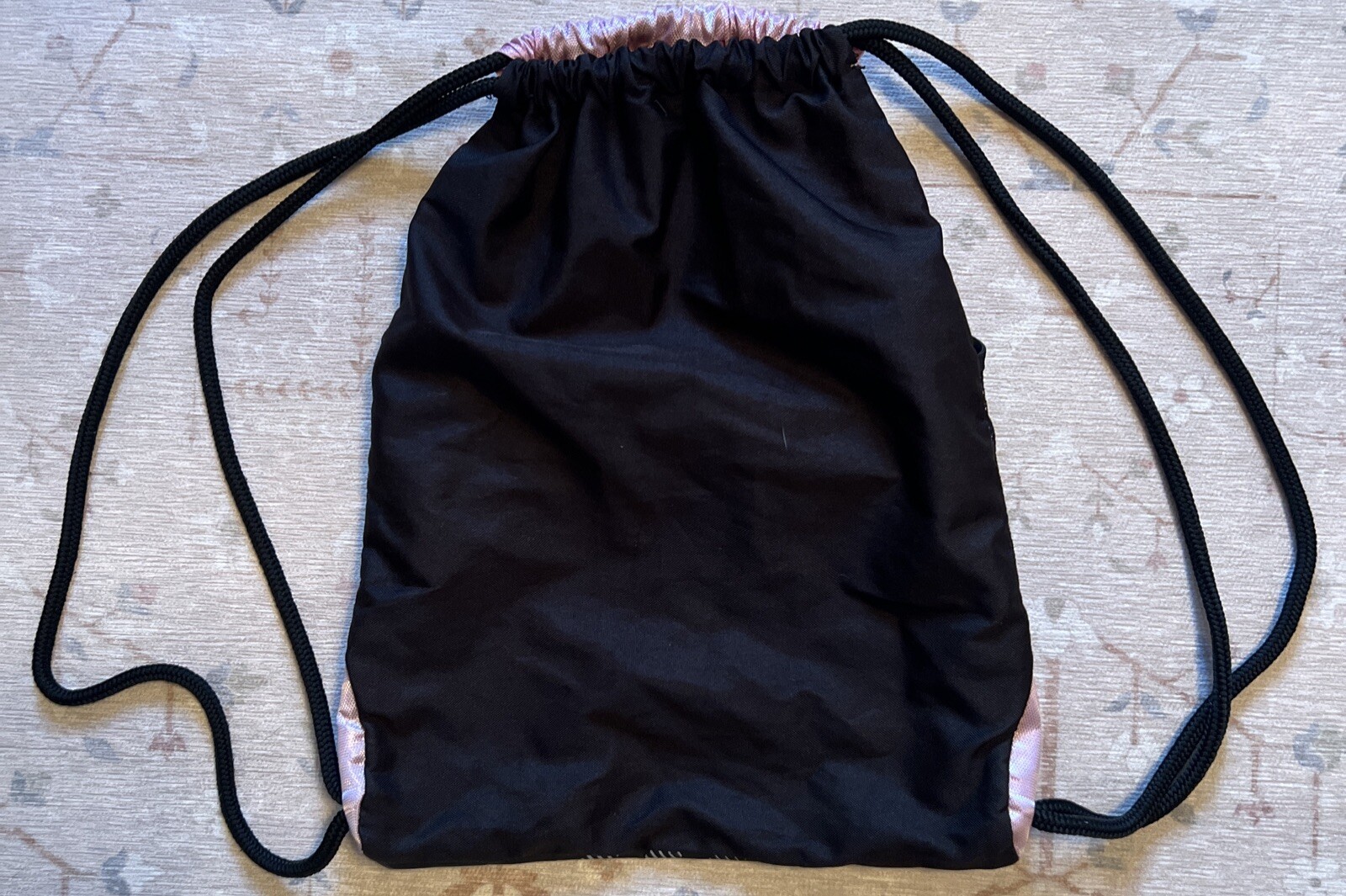 adidas Drawstring Backpack Pink, Black Large Zipp… - image 10