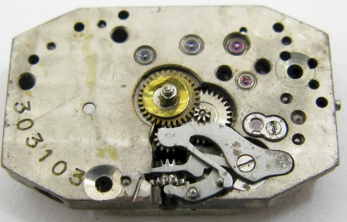Glycine R 5 15 jewels Lady rectangle watch movement for parts eBay