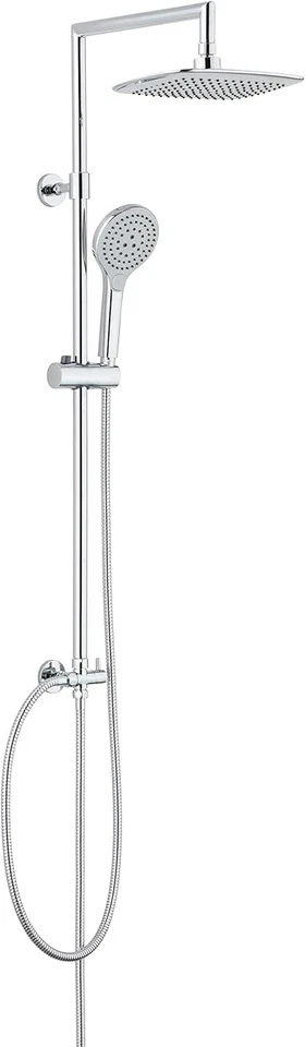 Überkopfbrause Bad Duschsäule Chrom Duschkopf Kopfbrauseset Handbrause Dusche