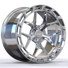 20" 21" ALT RSL-5 Forged Chrome Wheels for Corvette C8 Stingray Base Z51