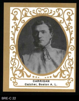 らりあん 1909 T204 Ramly Reprint #22 Bill Carrigan Red Sox 8 - NM/MT | eBay