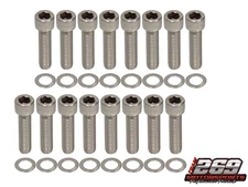 BBC INTAKE MANIFOLD BOLTS STAINLESS STEEL KIT GM 396 402 427 454 BIG BLOCK CHEVY