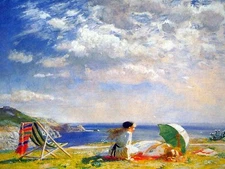 Wind and Sun Accent Tile Mural Kitchen Bathroom Wall Backsplash 8x6