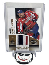 2017-18 UD Sp Game Used Alex Ovechkin All Star Skills Fabrics 🔥 # 09/35 🔥