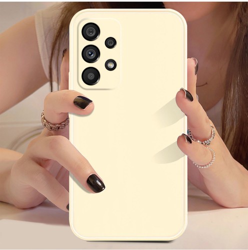 Custodia telefono silicone liquido per Samsung Galaxy S22 Note 20 A13 A53 A52S custodia gel - Foto 35 di 120