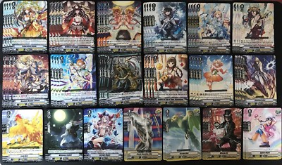 #ad #ad CARDFIGHT VANGUARD V BT01 ORACLE THINK TANK PLAYSET 4x EACH R AND C $20.00