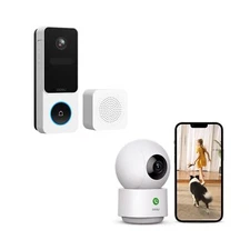 AOSU Doorbell Camera Wireless - Head-to-Toe View, Intelligent Package Detecti...
