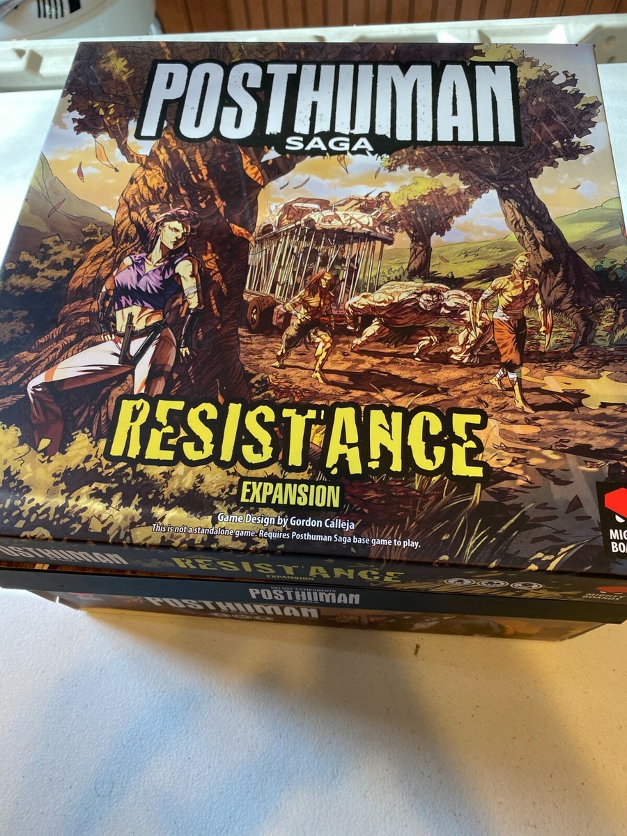 Jeu De Société Posthuman Saga – Édition Deluxe Mega Mutant – Neuf – KS Complet
