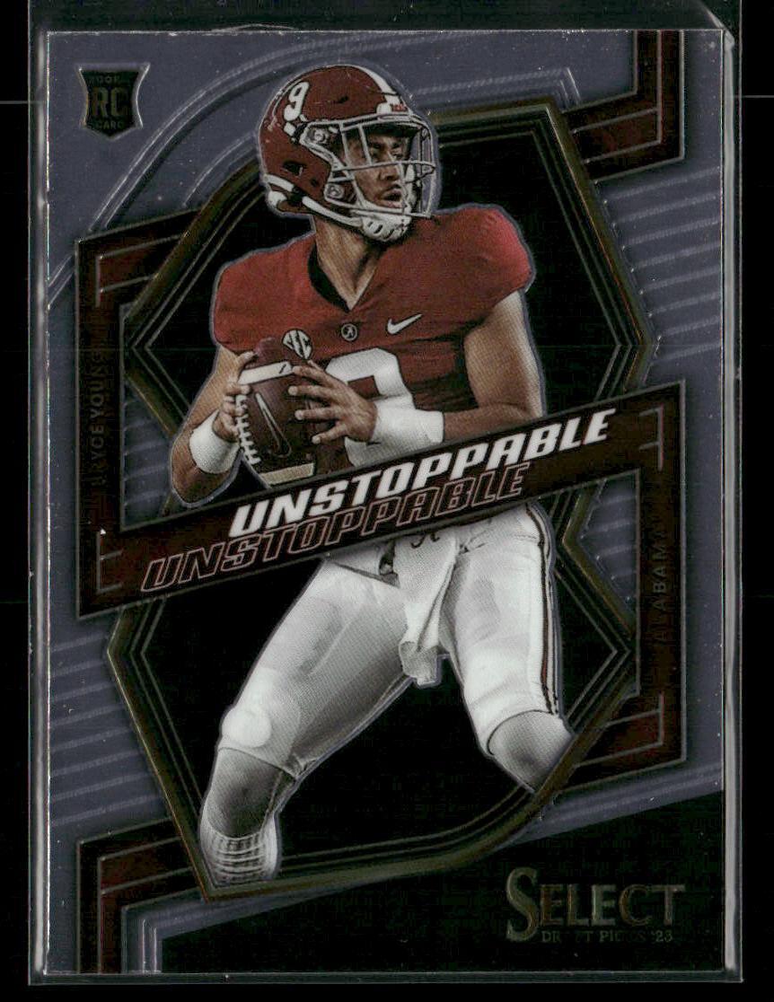 2023 Panini Select Draft Picks Bryce Young #UN-1