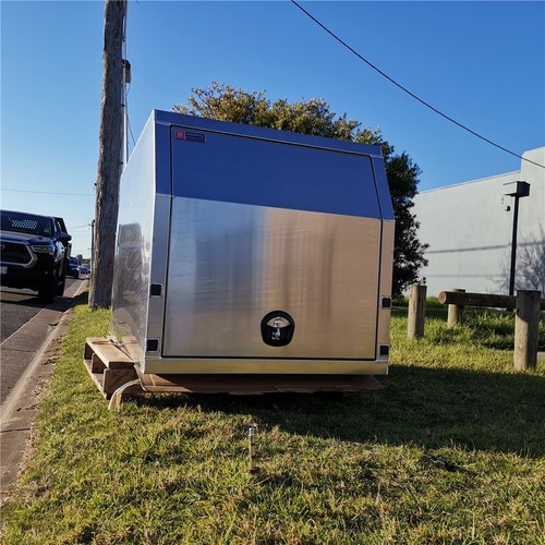 【LC79 CANOPY!】Alloy 1200 x 1770 x 1000 mm Flat Plate Gullwing Ute LC79 Canopy - Picture 5 of 15