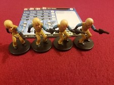 Star Wars Miniatures Universe 44 CLEARANCE x4 Bith Rebel