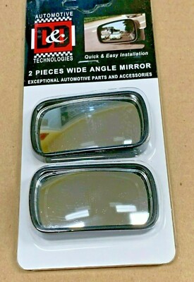2 Pack Convex Blind Spot Mirrors – Wide Angle For Car, RV, Van, Truck JH-171
