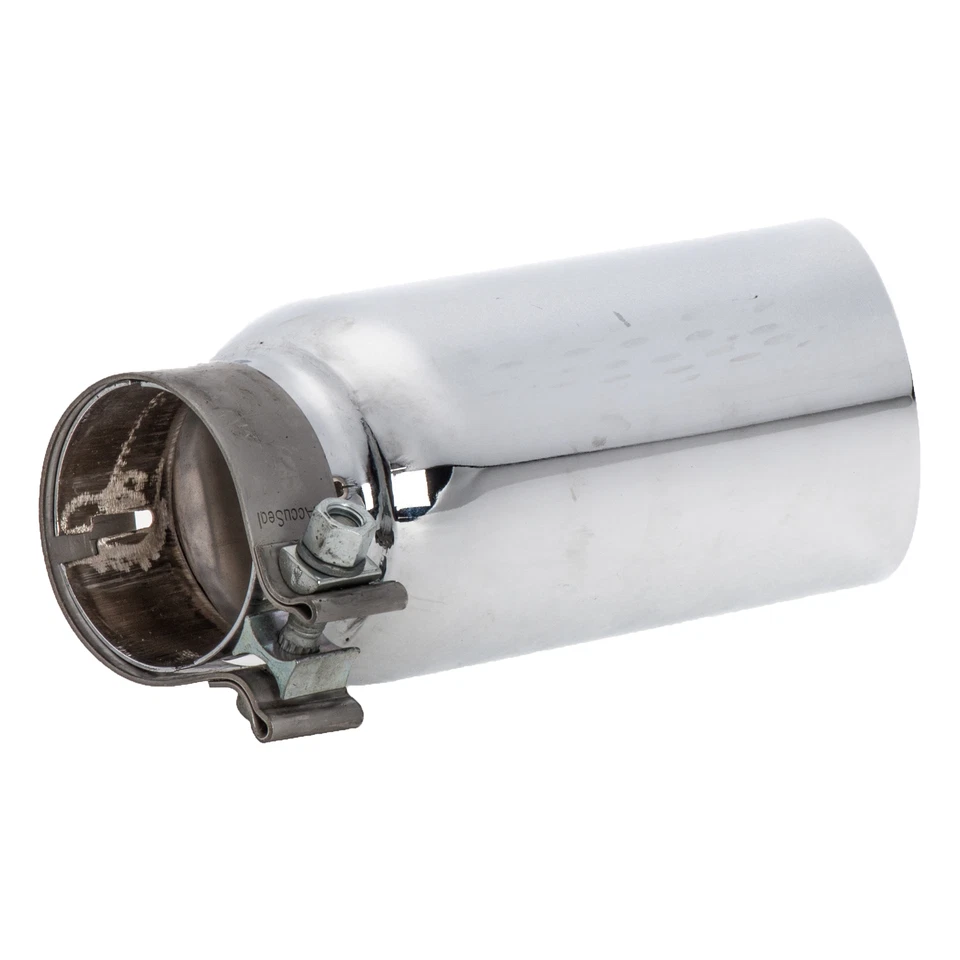 OEM NUEVO Corte en ángulo Punta de escape de pared única Cromo 01-14 Sierra 1500 84722773 Foto 2 de 4