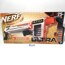 NERF ULTRA THREE gun 8 Dart original Brand New in box 25m E7924