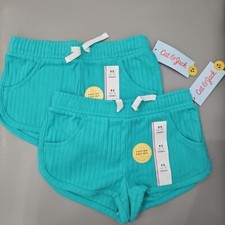 Girls XS 4/5 Cat  Jack Shorts 2 Pair NWT