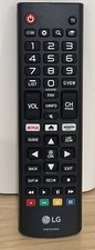 LG Smart TV AKB75375604 Remote Control Black - Has Been Tested - no back