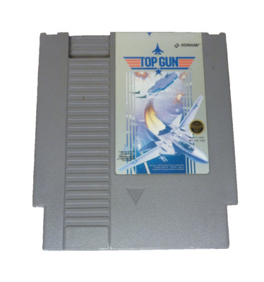 NES Top Gun (Nintendo Entertainment System, 1987) Cleaned Tested Cartridge Only