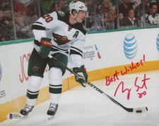 Ryan Suter Signed Minnesota Wild 8x10 Photo Beckett Inscribed 