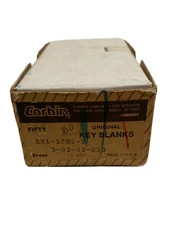 Box Of 48 Corbin Russwin Key Blanks BX1-57B2-5 USA