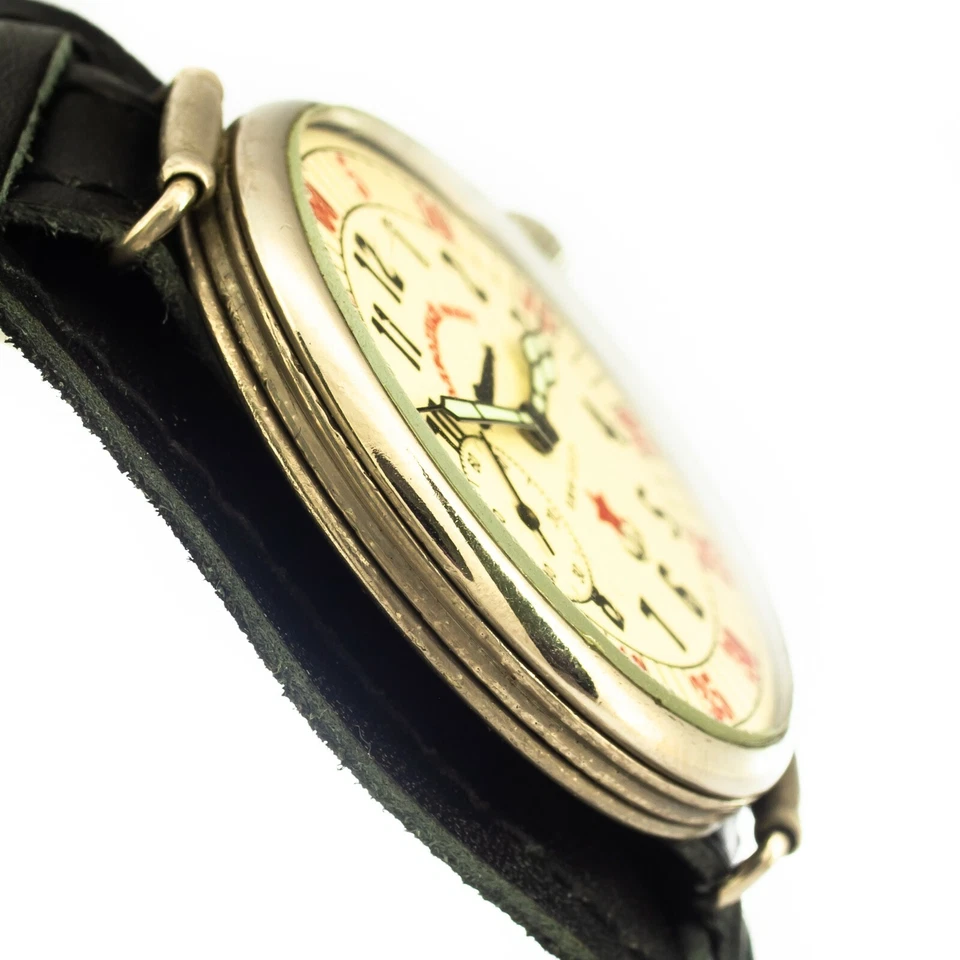 Molniya Regulator Mechanical Wriswatches Vintage Mens Russian submarine fleet - Image 4 of 4