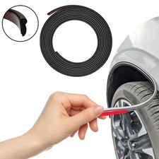 Universal Fit Matte Black Wheel Well Molding Trim Pack 18 Roll W60118-pk