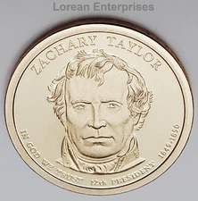 2009 S Presidential Dollar  -Zachary Taylor- ✼PROOF✼ BU