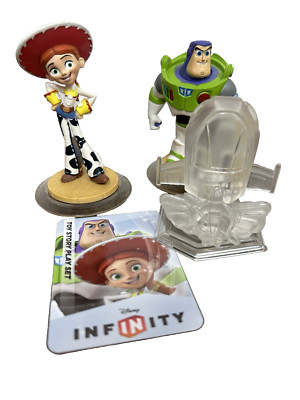 Disney Infinity TOY STORY Starter Set-2 Figures (Jessie & Buzz) & Power Crystal