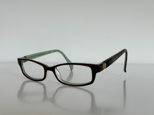 Kate Spade Women Elisabeth 0JDR Square Havana Brown Green Eyeglasses Frame 130mm