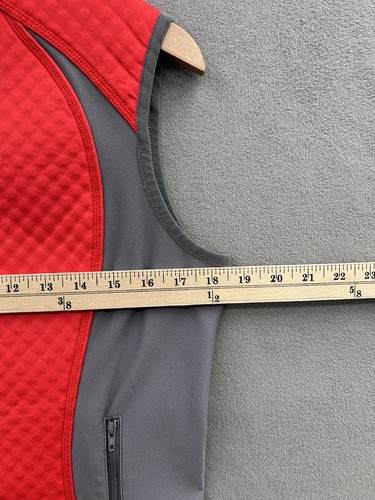 Nike Golf Sphere Gilet Termico Donna Rosso Medio Performance Asciugatura Rapida - Foto 7 di 9