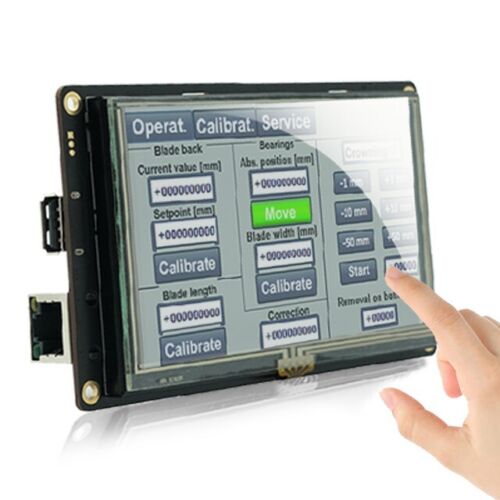Panel HMI LCD TFT de 10,1" con pantalla táctil + placa controladora para industrial - Imagen 1 de 7