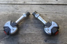 Speedplay Zero Titanium 53mm Spindle Pedals USED EXC Black no cleats