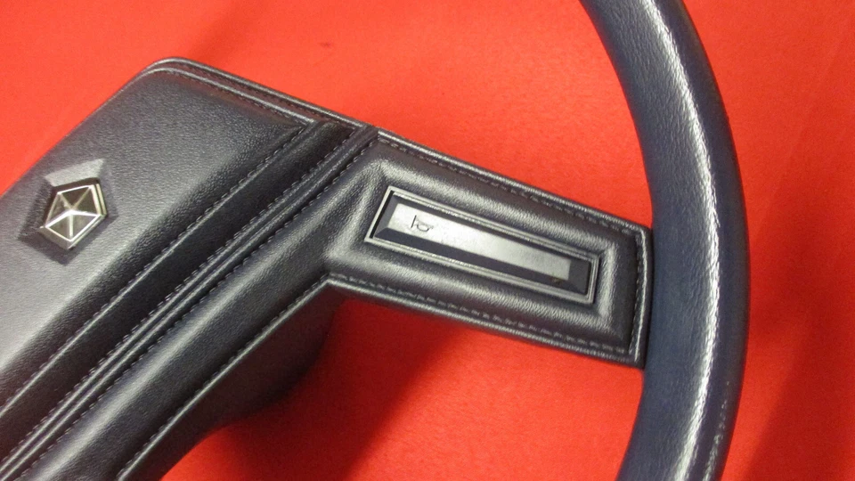 Volante Dodge Truck and Van 1981-1988 azul bonito D100 D150 D250 D350 Power Foto 3 de 4