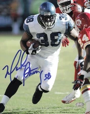 Mack Strong Autographed Signed 8x10 Photo Seattle Seahawks MCS Holo #63515