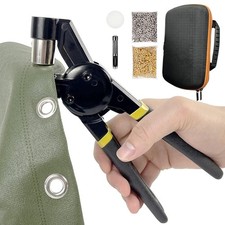 Pinza Occhiellatrice Manuale per Teloni e Tessuti con 200 Occhielli Ø10mm