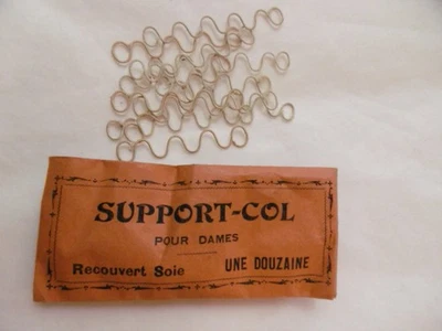 Mercerie 1900 : baleines ou support-col pour dames (9) - Photo 1/3