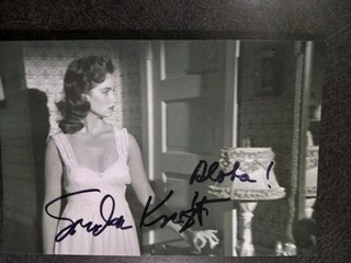 SANDRA KNIGHT As HELENE Hand Signed Autograph Photo =JACK NICHOLSON THE TERROR