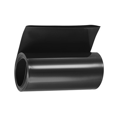 Battery Wrap PVC Heat Shrink Tubing 95mm Dia 150mm Flat 10 Feet Black for DIY