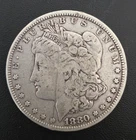 1880-P MORGAN SILVER DOLLAR 90%