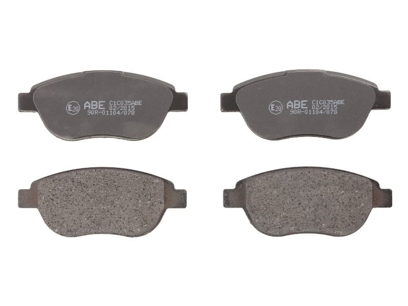Plaquettes de freins avant ABE C1C035ABE pour SKODA Rapid Spaceback NH1