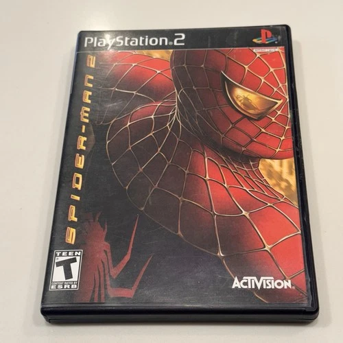 Spider-man 2 (PlayStation 2 PS2, 2004) Complete CIB Manual TESTED