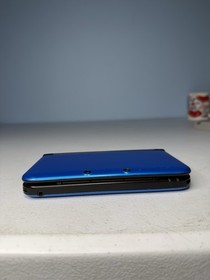 Nintendo 3DS XL Handheld Blue/black TESTED WORKING W/ Charger & SD Card bundle