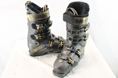 Salomon S Pro 90 GW Used Womens Ski Boots Size 24 # 089907