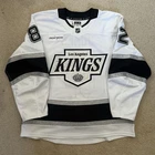 NHL Los Angeles Kings Game Worn Used Hockey Jersey Caleb Jones - Penguins - READ