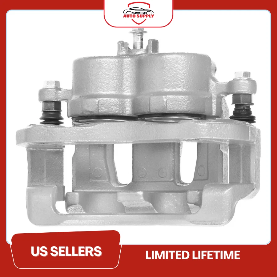 Pinza de freno lateral del pasajero delantero con soporte para Hyundai Entourage Kia Sedona Foto 4 de 4