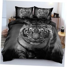 Animal Bedding Sets Size Tiger Art 1 Duvet Cover with 2 King Tiger2402