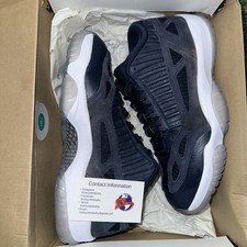 Jordan 11 Retro IE Low Obsidian for Sale | Authenticity Guaranteed