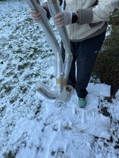 New Triumph T120 Bonneville, 6T, TR6 Exhaust Pipes With Round  Lug For Brace