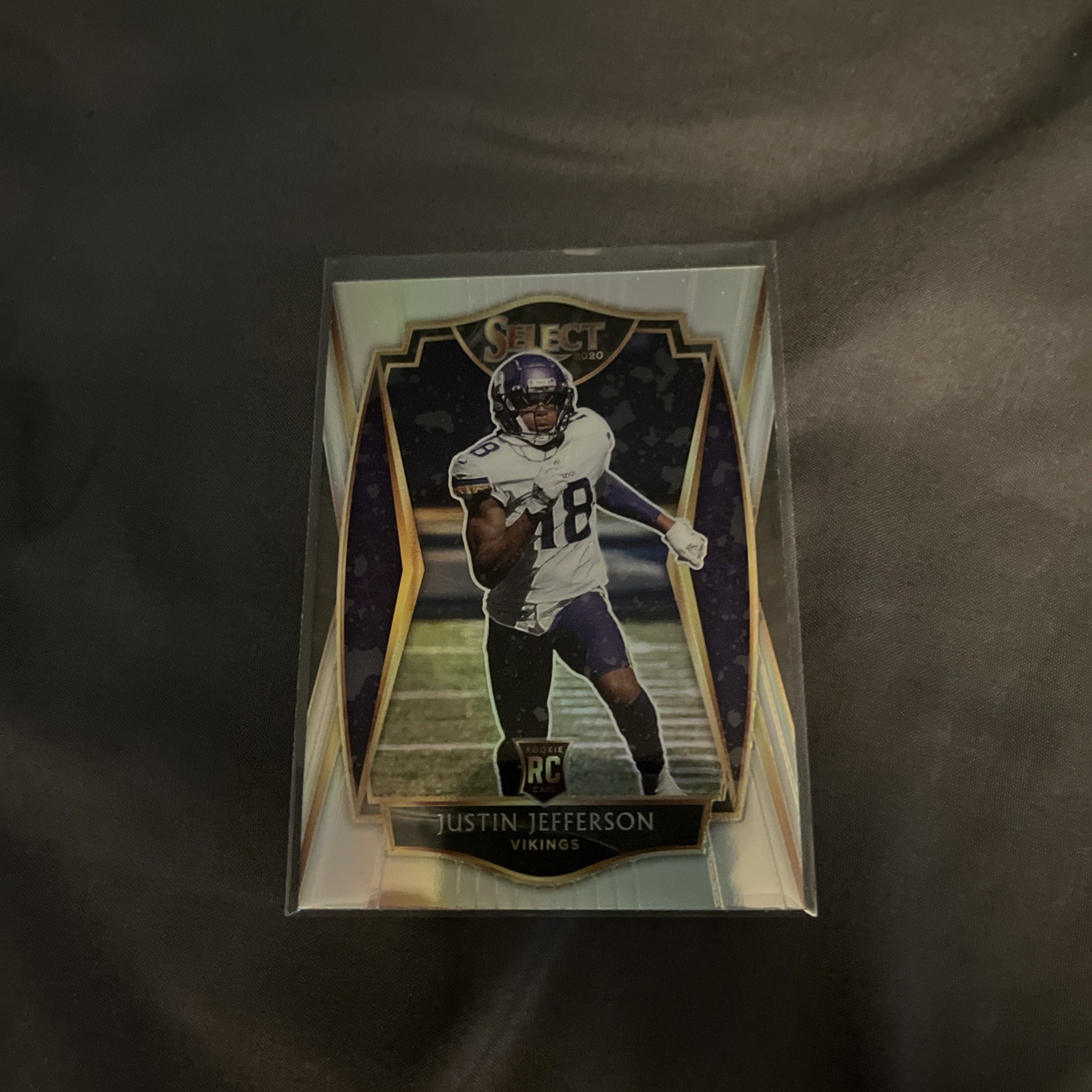 Justin Jefferson 2020 Select Premier Level Silver Vikings Rookie Rc H523