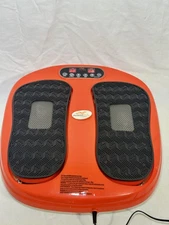 Power Legs by PowerFit Leg Massager Exercise Machine Vibration Remote With Box